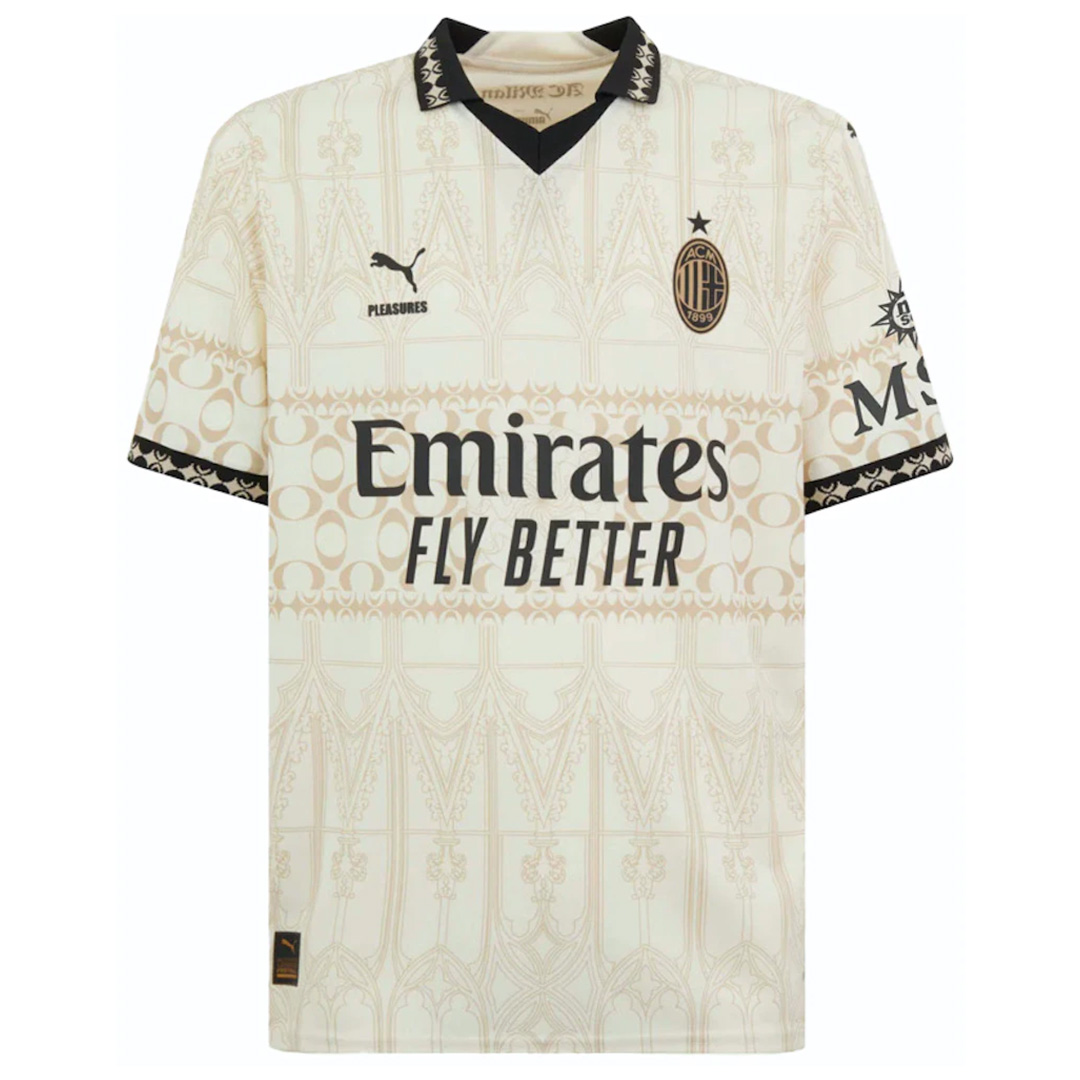 AC Milan x Pleasures Fourth Jersey Light Version 23/24